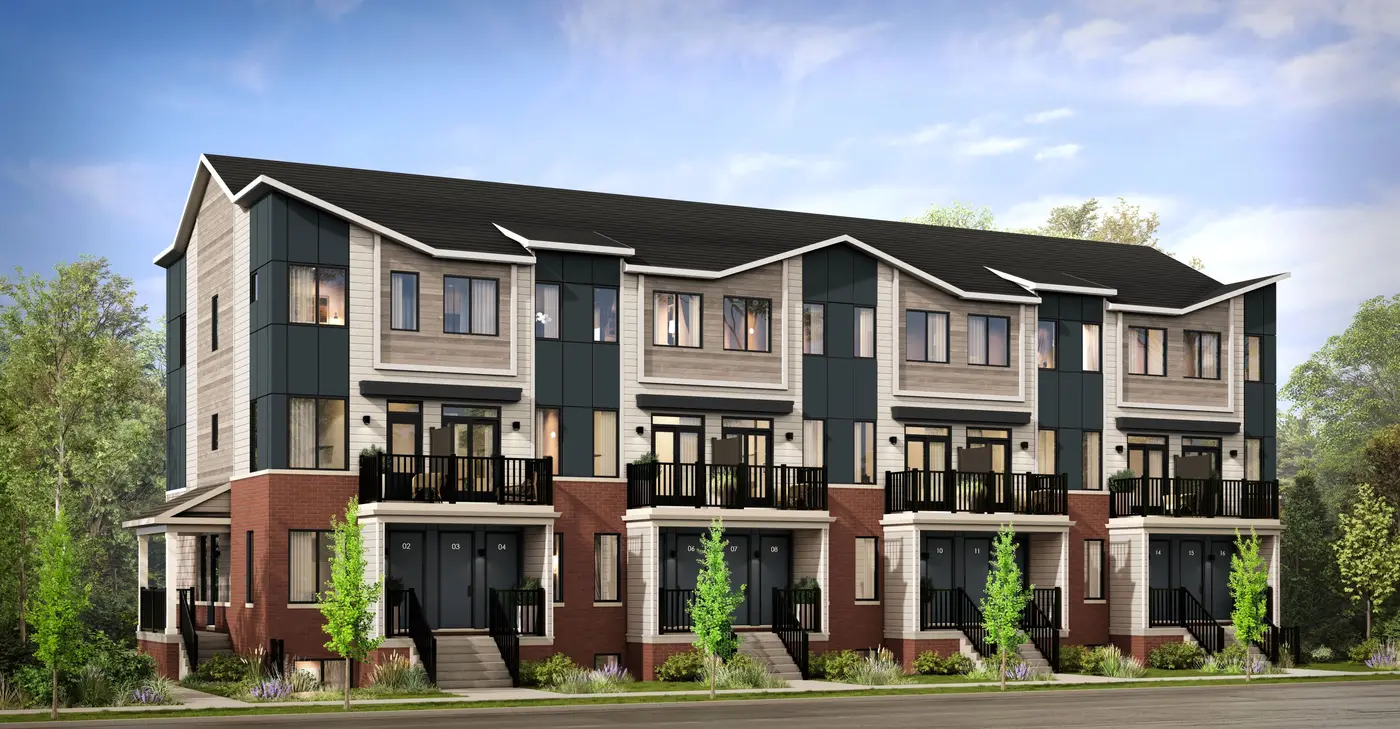 Rendering of the Summit Series streetscape